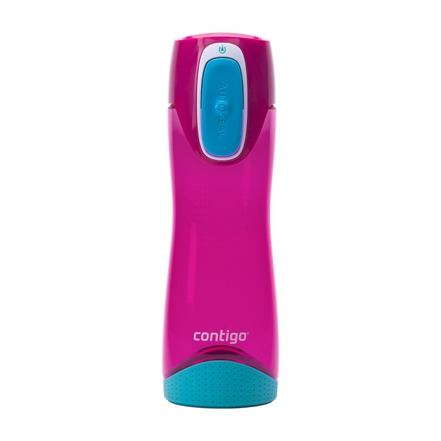 Contigo Swish magenta pink water bottle - British product