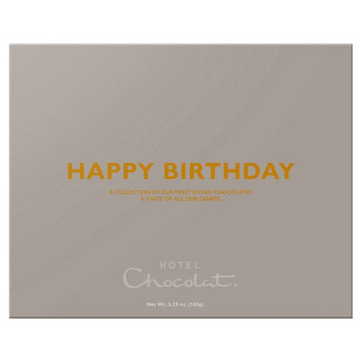 M&S Hotel Chocolat Happy Birthday Signature Chocolate Box 150g- Buy online at McGrocer