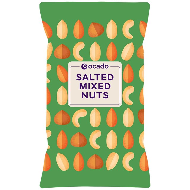 Ocado Salted Mixed Nuts 200g, imported from the UK