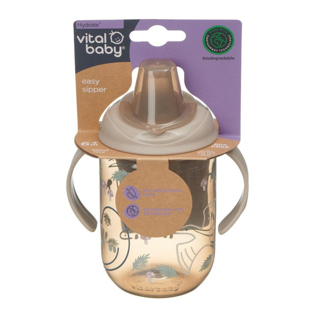 Vital Baby Hydrate Easy Sipper natural stone 350ml, imported from the UK