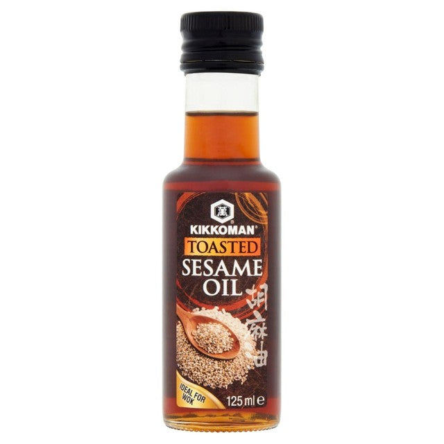 Kikkoman toasted sesame oil 125ml, UK version