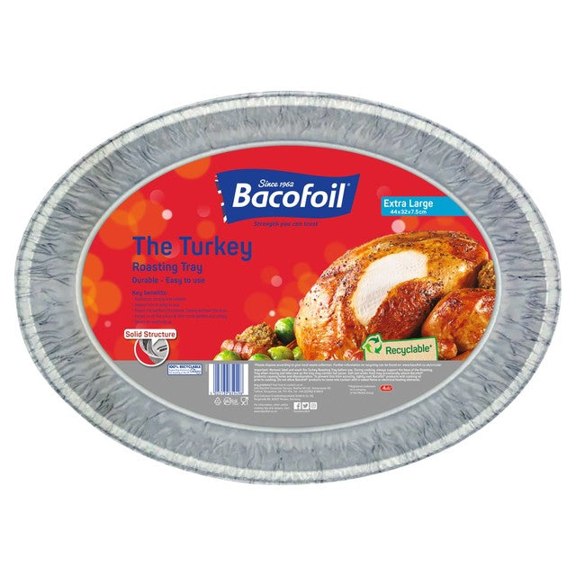 Bacofoil Turkey Roasting Tray Large - British product