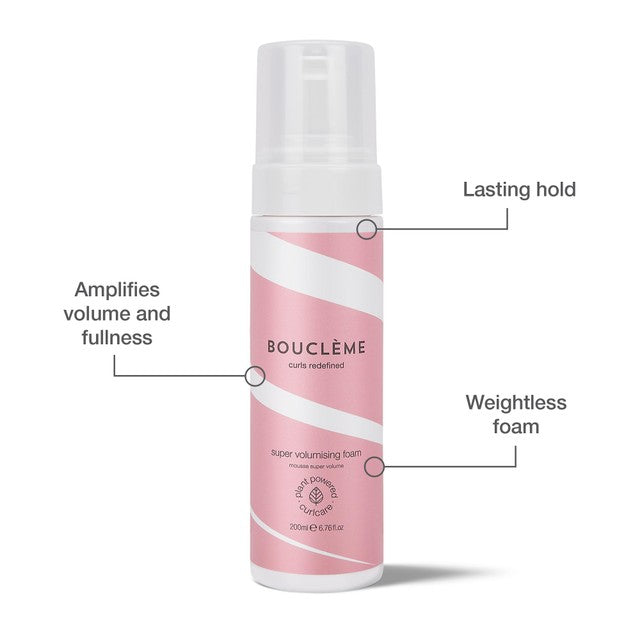Boucleme Volumising Hair Foam 200ml - British product