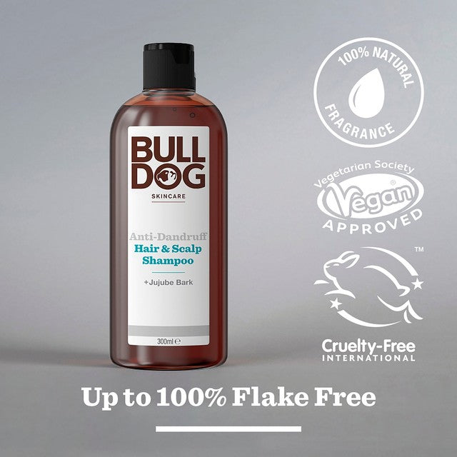 Bulldog Anti-Dandruff Shampoo 300ml - British product