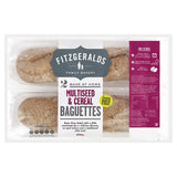Fitzgeralds multiseed baguettes 2 per pack - British product