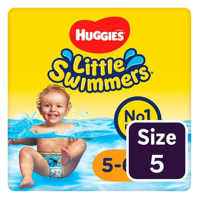 Huggies Little Swimmers Couches de bain pour bébé Taille 5-6 (12-18kg)