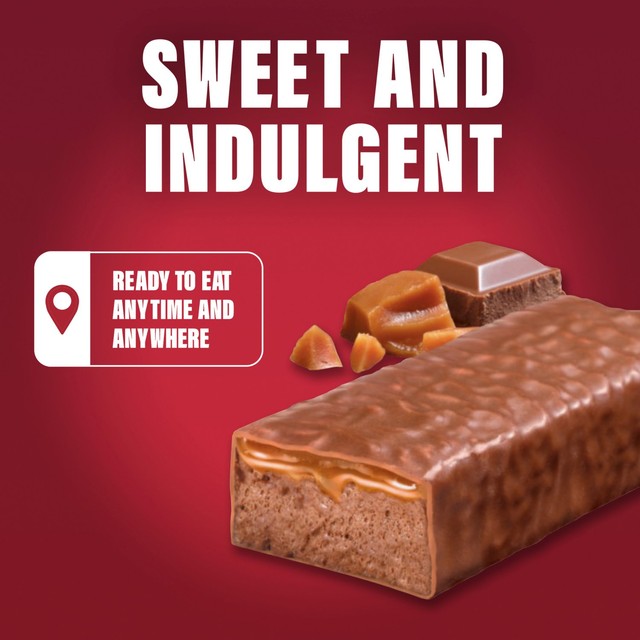 Slim Fast chocolate caramel treat bar multipack 6 x 26g (British brand)