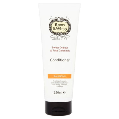 M&S Roots & Wings Sweet Orange & Rose Geranium Conditioner 250ml- Buy online at McGrocer
