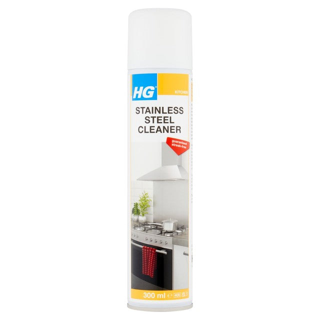HG Professional Stainless Steel Cleaner 300ml, UK version