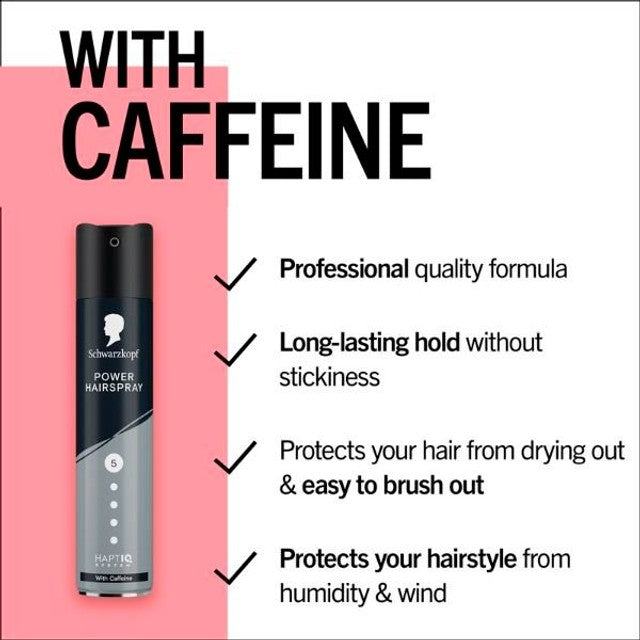 Schwarzkopf Power Hairspray 250ml (British brand)
