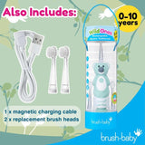 Brush-Baby Kids WildOnes electric toothbrush Kylie Koala - British product