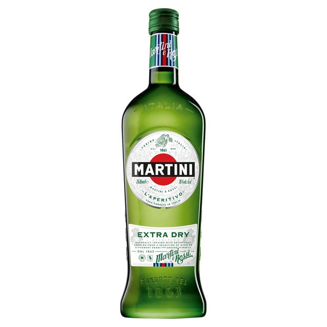 Martini Extra Dry Wermut 75cl, importiert aus Großbritannien