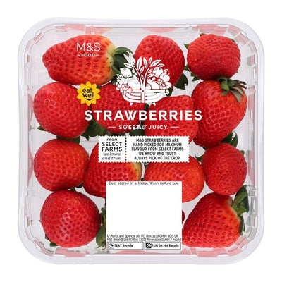 M&S XL Erdbeeren Frisches Obst 400g