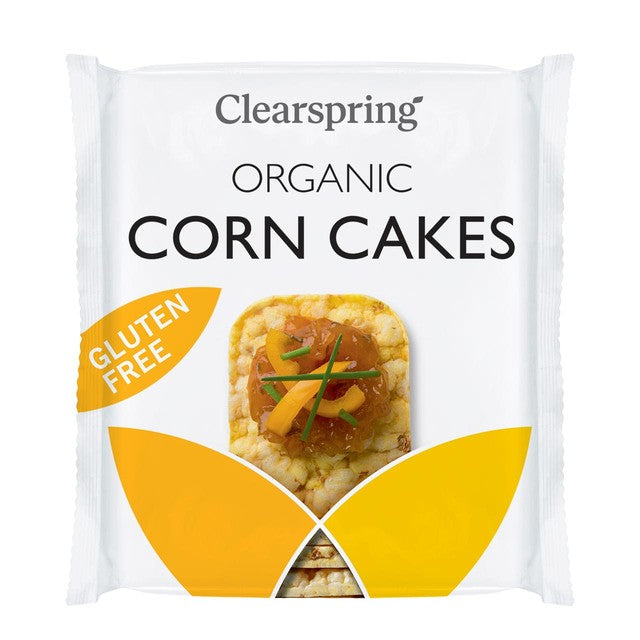 Clearspring corn cakes 130g - British product