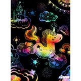 Avenir Unicorn Scratch Craft Kit 6 Pack - British product