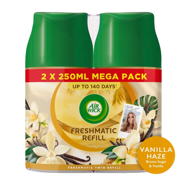 Airwick Vanilla Haze Freshmatic twin refill, UK version
