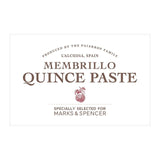 M&S Membrillo Quince Paste 120g, imported from the UK