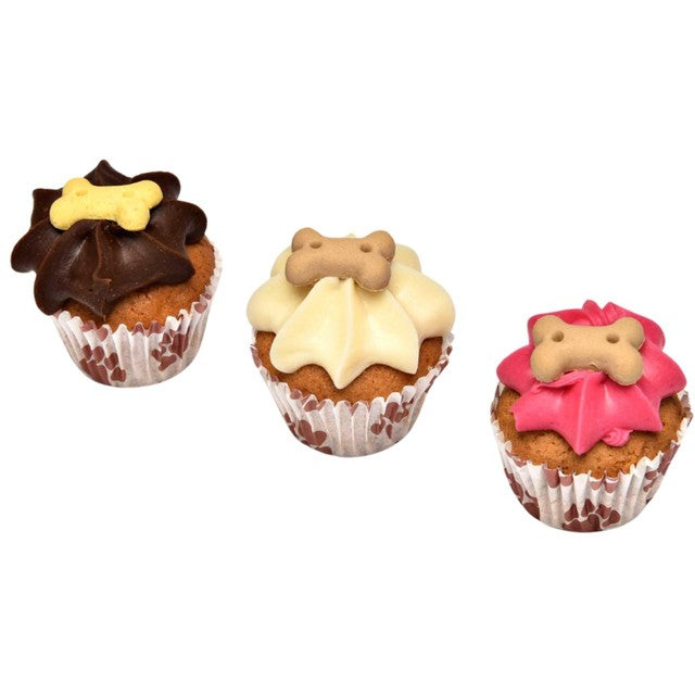 The Barking Bakery Mini Iced Woofins dog treats (British brand)