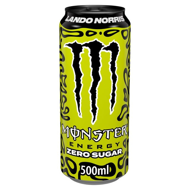Monster Energy Lando Norris zero sugar melon yuzu energy drink 500ml, imported from the UK