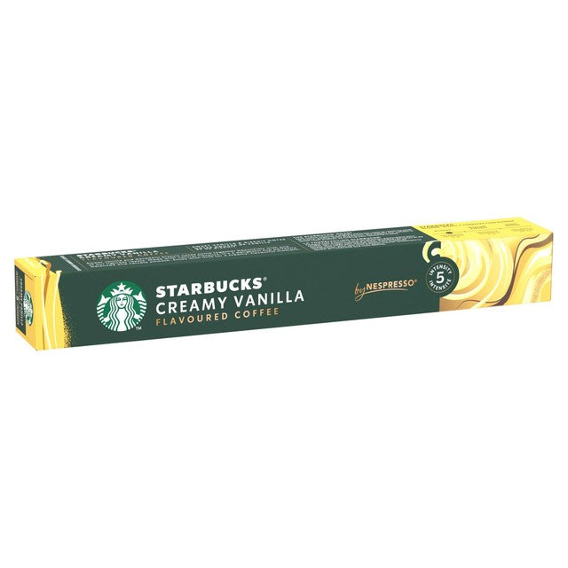 Starbucks vanilla coffee capsules 10 capsules (British brand)
