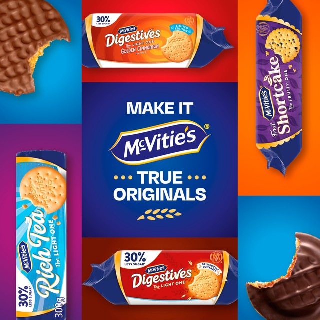 McVitie's Digestives The Light One Cinnamon, imported from the UK