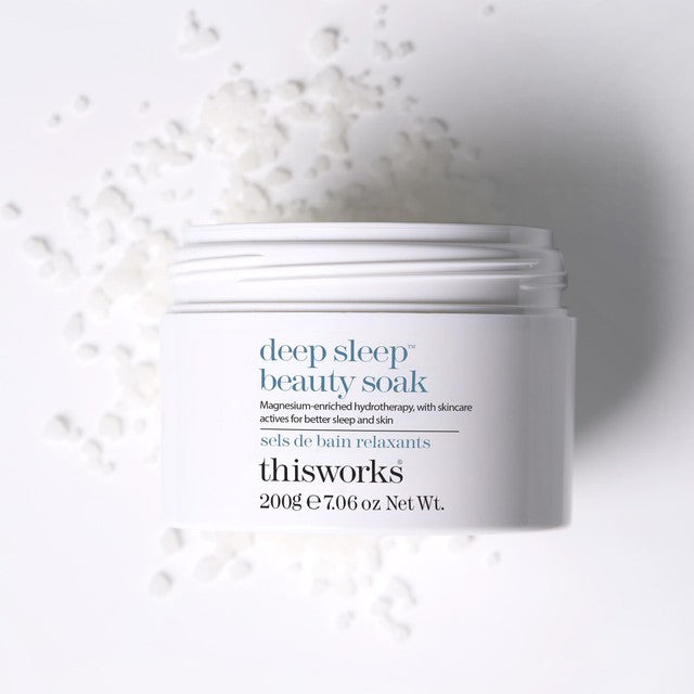 This Works Deep Sleep Beauty Soak bath salts, UK version