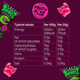 Wild Thingz organic gummy sweets Fruity Flyers 130g (British brand)