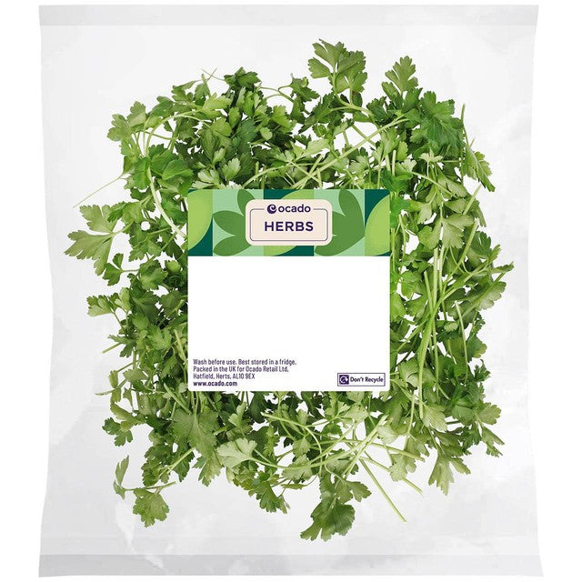 Ocado Flat Leaf Parsley 30g, imported from the UK