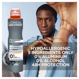 L'Oreal Men Expert Magnesium Defence deodorant spray 250ml, UK version