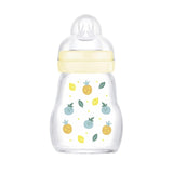 MAM Feel Good glass baby bottle 170ml, imported from the UK