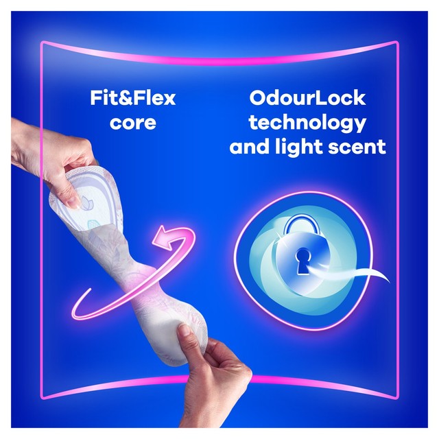 Always Platinum Long Sanitary Towels with Wings Size 2 - British product
