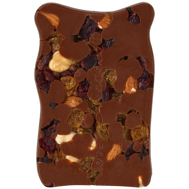 Hotel Chocolat fruit and nut milk chocolate slab 100g, UK version
