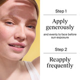 Neutrogena Ultra Sheer face sunscreen SPF50, imported from the UK