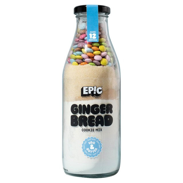 Epic gingerbread cookie baking bottle mix - British product
