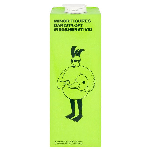 Minor Figures Wildfarmed Barista Oat, imported from the UK