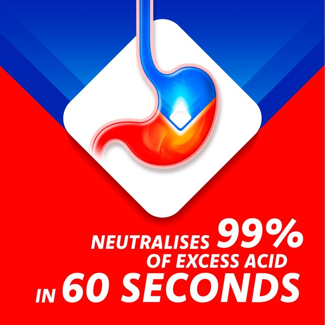 Rennie sugar free antacid tablets, imported from the UK