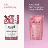 Miniml Rhubarb & Lemon washing up liquid 1L, imported from the UK