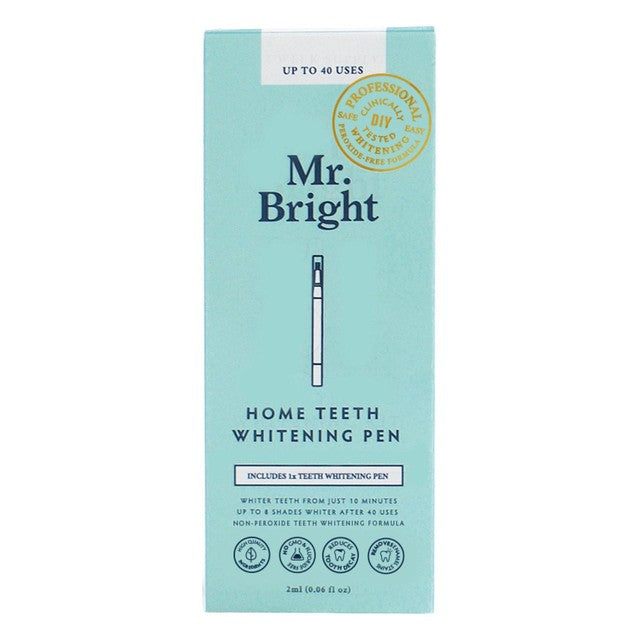 Mr Bright teeth whitening pen, imported from the UK
