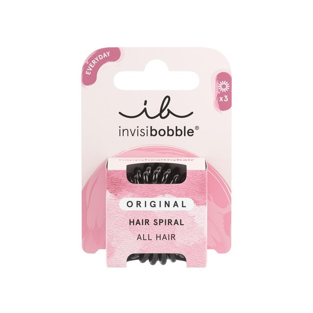 Invisibobble Original Black hair ties, UK version