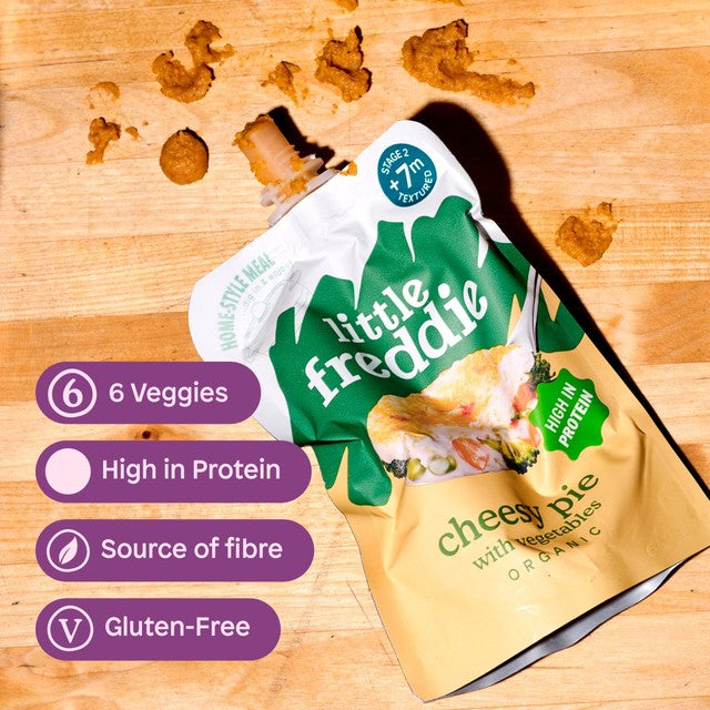 Little Freddie organic cheesy pie baby food 130g - British product