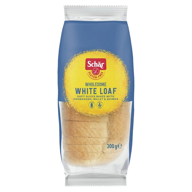 Schar gluten free white loaf 300g (British brand)