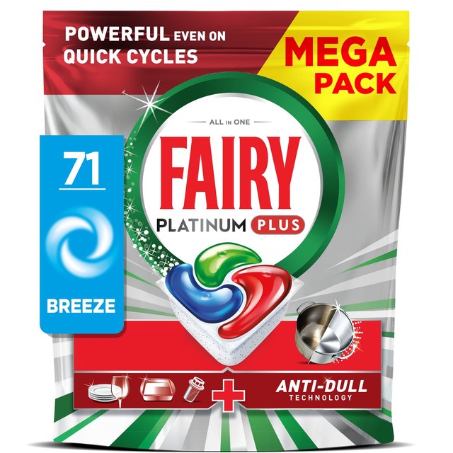 Fairy Lemon dishwasher tablets - British product