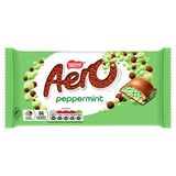 Aero peppermint chocolate sharing bar (British brand)