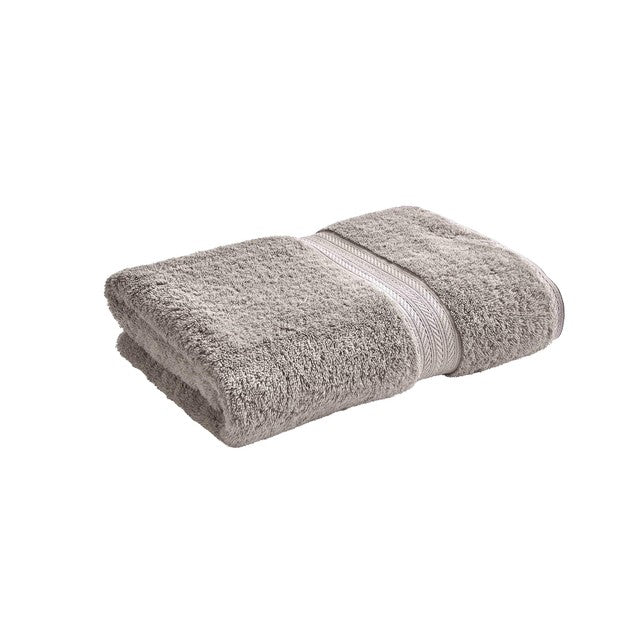 Christy bath towel in Dove Grey, 76x142cm - British product