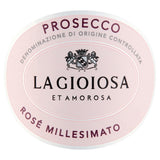 La Gioiosa Rosé Prosecco 20cl Small Bottle, UK version