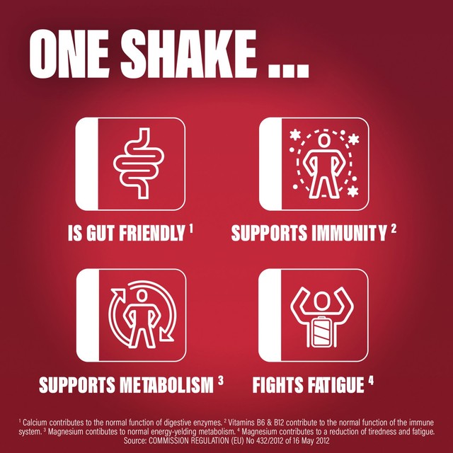 SlimFast Raspberry & White Chocolate meal replacement shake powder 365g (British brand)