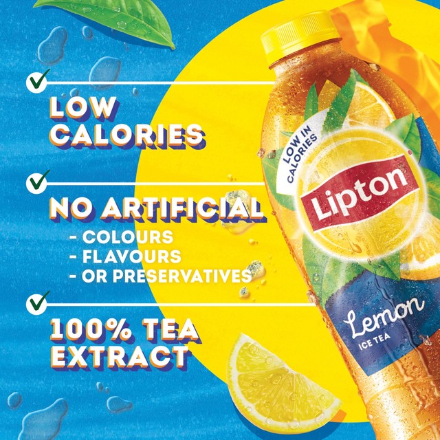 Lipton ice tea lemon 1.25L, UK version
