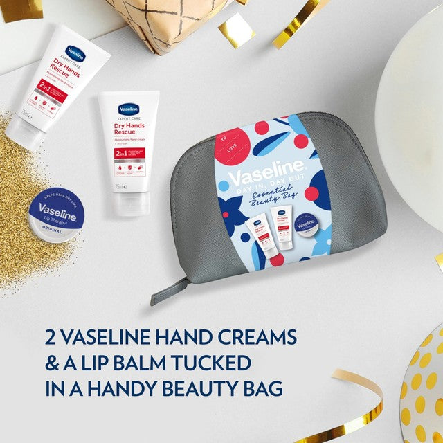 Vaseline beauty bag gift set (British brand)