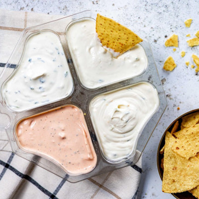 M&S M&S Classic Dip Platter Assorted Dips 516g - Online bei McGrocer kaufen