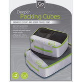 Go Travel deeper packing cubes 2 pack, UK version